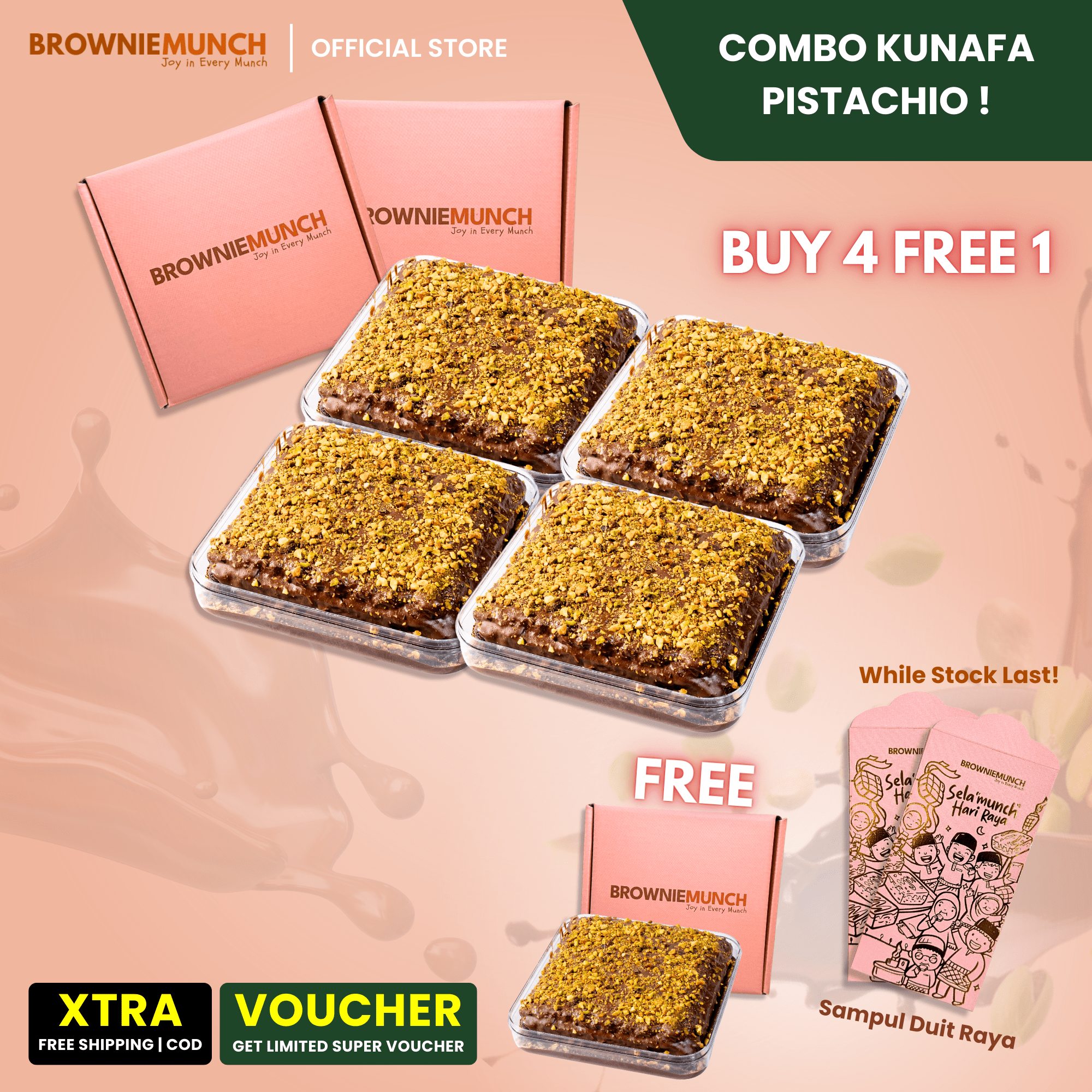 Combo Kunafa Pistachio