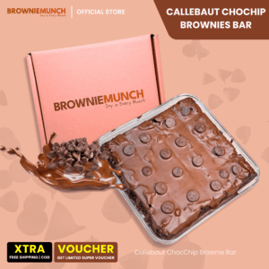 Callebaut Choc Chip Brownie Bar
